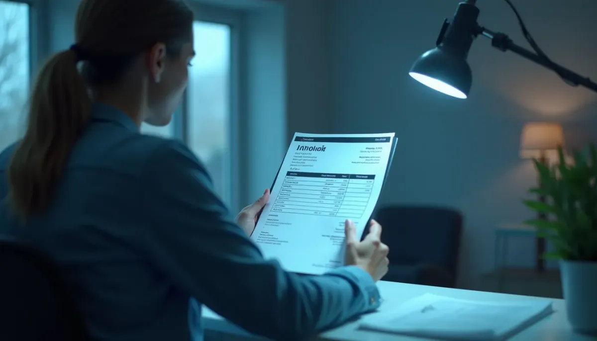 A minimalist illustration of a business owner looking at a 'Final Invoice' that is three times larger than the original quote, symbolizing the failure of fixed-bid estimates.